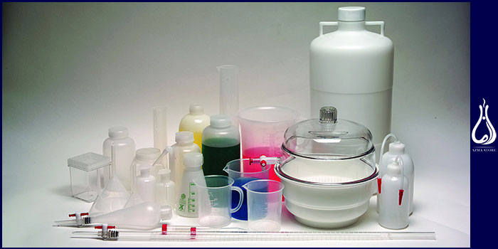 انواع ظروف آزمایشگاهی پلاستیکی